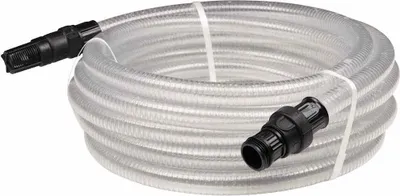 Immagine prodotto di Tubo Aspirazione con Connettori in PVC Trasparente 1" 10 m PVC