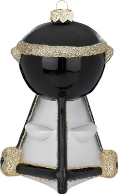 Produktbild von Christbaumschmuck Glas Kugelgrill 11cm schwarz