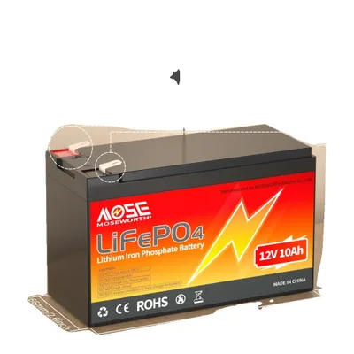 Image de Batterie LiFePO4 12 V, capacité 10 Ah/20 Ah/25 Ah, conception légère, 12 V 10 Ah