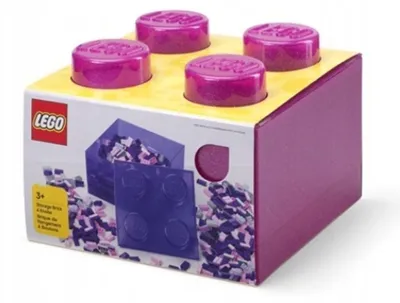 Produktbild von LEGO STORAGE BRICK 4 Studs Brick Storage Box 4+