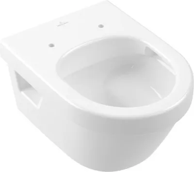 Immagine prodotto di Villeroy & Boch Architectura WC à fond creux Compact, DirectFlush, suspendu, 350x480mm, blanc, 4687R0R1, 4687R0R1