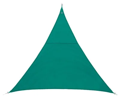Produktbild von Hesperide Schattentuch Curacao - dreieckig - mintgrun - 2 x 2 m