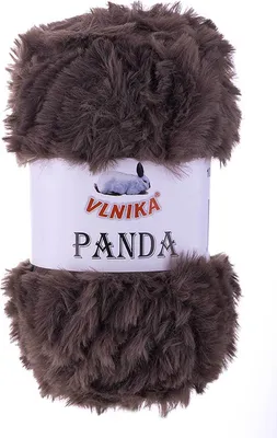 Produktbild von 100g Strickgarn Panda Strick-Wolle Kunstfell Kuschelwolle Plüschwolle - Farbwahl