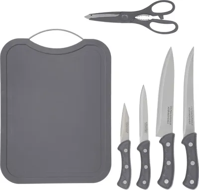 Produktbild von Set 1 Schneidebrett+ 4 Messer+Schere