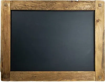 Produktbild von 1x Wand-Kreidetafel "Vintage" 53.5x41.5cm