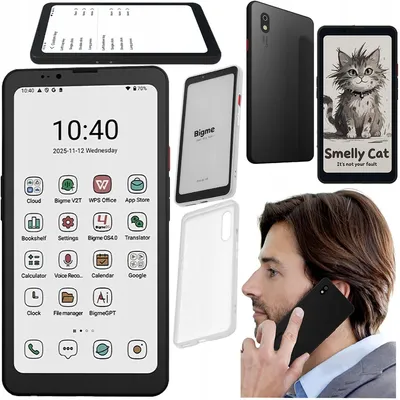Zdjęcie produktu dla BIGME HIBREAK PRO 2w1 CZYTNIK E-BOOK SMARTFON kolor 6,13" 8/256 GB