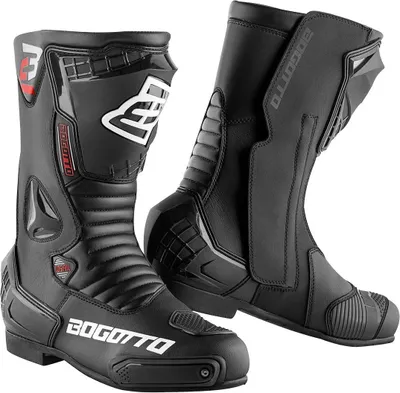 Produktbild von Bogotto Losail Motorradstiefel, schwarz, 44