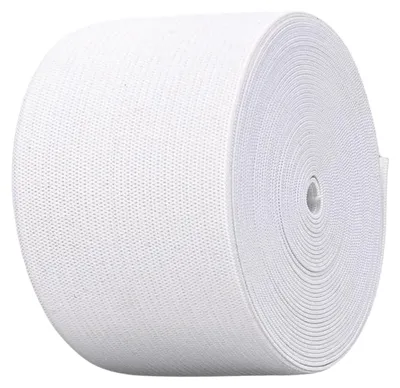 Elastikband 3 m, 5 cm breit, Weiß, für Kleidung & DIY