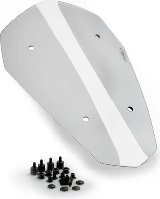 Imagen del producto de Visera Puig deportiva transparente, de 382x250 mm, para Yamaha