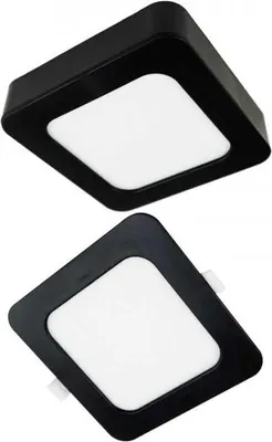 Image de Spot encastrable LED 18 W CCT 2 en 1 noir mat