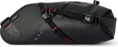 Zdjęcie produktu dla Uswe Roll Top Saddle Bag 8l Black Czarny Jeden rozmiar