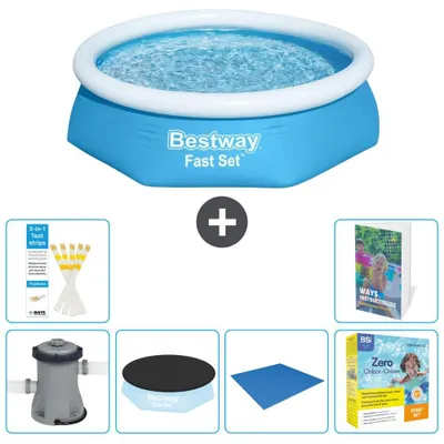 Produktbild von Bestway Fast Set Rund - 244x61 cm - 7-teilig S198