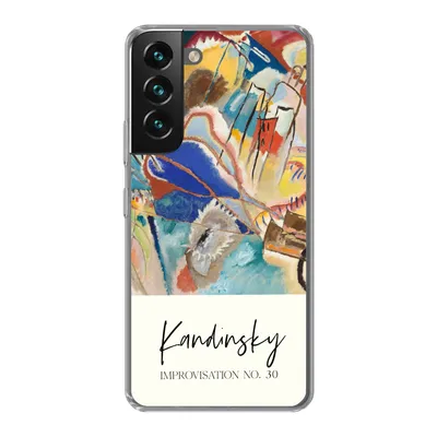 Produktbild von MuchoWow® Handyhülle Schutzhülle Hülle für Samsung Galaxy S22 Improvisation Nr. 30 - Wassily Kandinsky - Kunst Silikon Softcase Handy Hülle - Mobiltelefonhülle