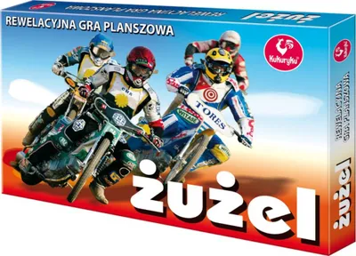 Zdjęcie produktu dla Kukuryku Żużel: Gra Planszowa Dla Całej Rodziny, Emocje Jak Na Stadionie!