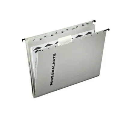 Produktbild von Leitz Personalmappe 300410085 DIN A4 250g Colorspankarton grau