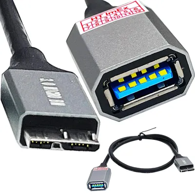 Produktbild von USB 3.0 Micro USB OTG Adapterkabel für Samsung Galaxy Note Pro HDD Festplatte