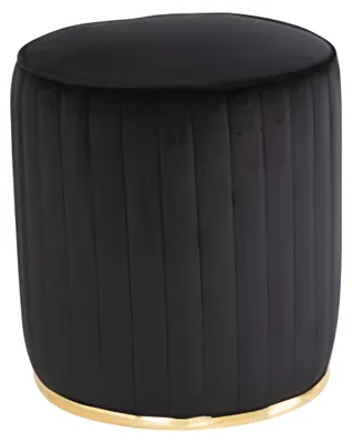 Immagine prodotto di Sgabello in legno nero, seduta moderna ed elegante