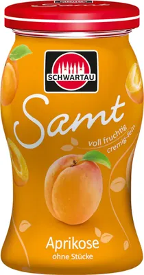 Image de Schwartau Abricot velouté Pâte à tartiner à base de fruits 270g