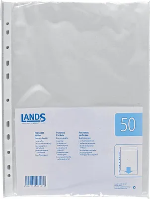 Produktbild von ProspekthülleA4PP50er genarbt