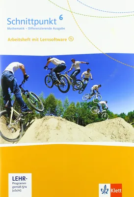 Produktbild von Schnittpunkt Mathematik 6. Differenzierende Ausgabe. Arbeitsheft mit Lösungsheft und Lernsoftware Klasse 6