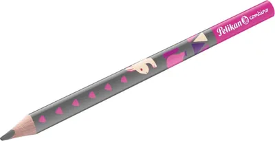 Produktbild von Schreiblernbleistift Combino dick B pink Faltschachtel Packung mit 12 Stück