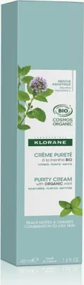 Produktbild von Klorane Bio Aquatic Minze Reinigende Creme 40ml