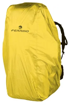 Rucksackhülle, gelb, wasserdicht, One Size, 50 L