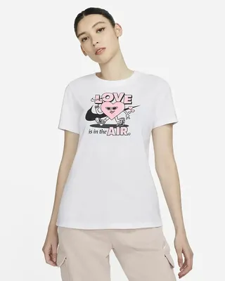 Zdjęcie produktu dla NIKE SPORTSWEAR KOSZULKA DAMSKA-,WHI weiss-coral weiss-coral L