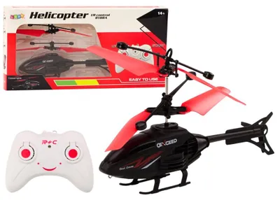 Zdjęcie produktu dla Helikopter R/C źyroskop czerwony