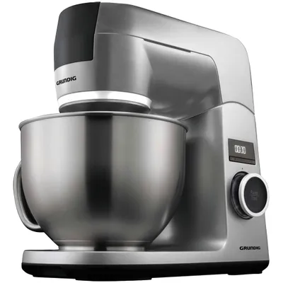Produktbild von Grundig KMP 8650 S, 4,6 l, Schwarz, Silber, Drehregler, Mixen, LED, Edelstahl