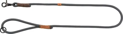 Produktbild von TRIXIE BE NORDIC Leine, S–M: 1,00 m / Ø 8 mm, dunkelgrau / braun