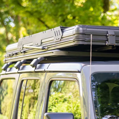 Zdjęcie produktu dla Bagażnik dachowy aluminiowy czarny Wrangler JL 18 -