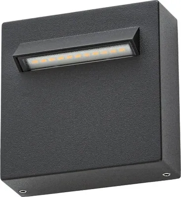Produktbild von Lucande LED-Außenwandleuchte Joril, 9,4 cm, schwarz, IP65