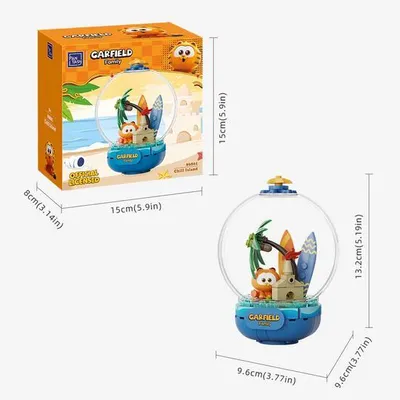 Image de Pantasy Kit de construction - Garfield Crystal Ball Chill Island