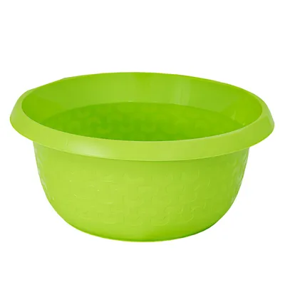 Produktbild von Wäschewanne Wäschekorb Plastikwanne Kunststoff Wäsche Wäscheschüssel Grün 5 l