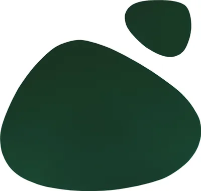 Immagine prodotto di Tovaglietta e sottobicchiere Krumble - Tovaglietta di design con sottobicchiere / Verde - Antiscivolo - Look in pelle
