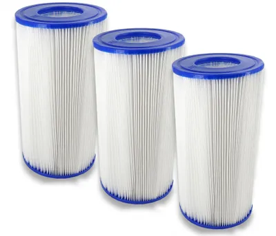 Produktbild von Gr. 3 - 3er Set / Poolfilter Filterkartusche Patrone Poolreinigung Bestway 58012