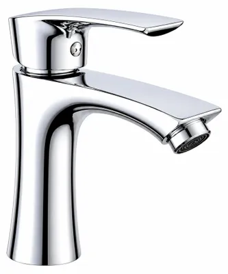 Produktbild von Silla Exodo Niedrige Waschtischarmatur Chrom 17 cm, Einhebelmischer, S-1075