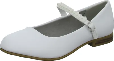 Produktbild von girlZ onlY Kinder-Mädchen-Ballerina Weiß, Farbe:weiß, EU Größe:36