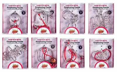 Obrázek produktu pro Hlavolam kovový 5-7cm (mix druhů)