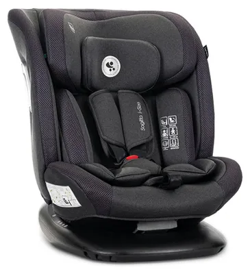 Produktbild von Lorelli Sagitta Black 40-150 cm i-Size Kindersitz