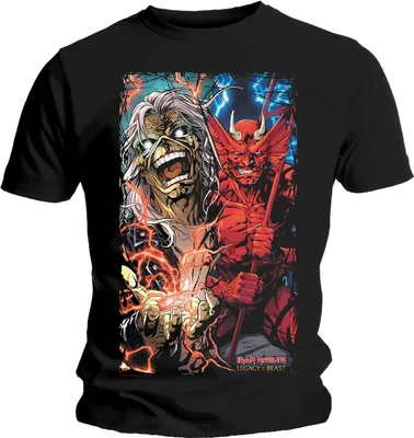 Produktbild von Iron Maiden - "Duality" T-Shirt für Herren/Damen Uni RO875 (L) (Schwarz)