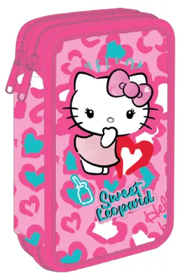 Immagine prodotto di Astuccio doppio con accessori Hello Kitty Jumper 2 Pink 2