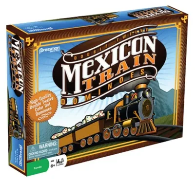 Produktbild von Mexican Train Dominoes Board Game ENG