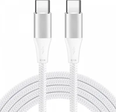 Obrázek produktu pro iBOX IKUTC USB-C kabel 60W 1m bílý (IKUTC1W)