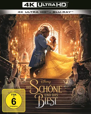 Produktbild von Die Schöne und das Biest 4K Ultra HD und Blu Ray 2D