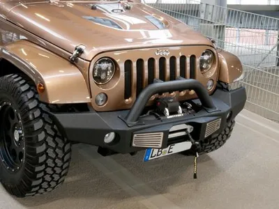 Obrázek produktu pro XRC Atlas Bumper Přední ocelový nárazník Smittybilt Jeep Wrangler JK 07-18