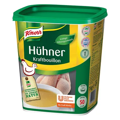 Produktbild von Knorr Hühner Kraftbouillon kräftig Großpackung für Gastro 1000g