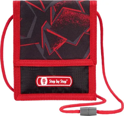 Immagine prodotto di Step by Step borsello da collo Neck Pouch Ninja Yuma nero rosso