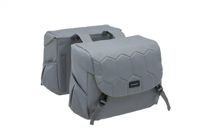 Produktbild von new looxs Doppelpacktasche Mondi Joy Double Quilted , grey